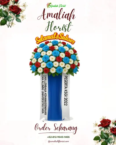 Standing Flower di Makassar Barat